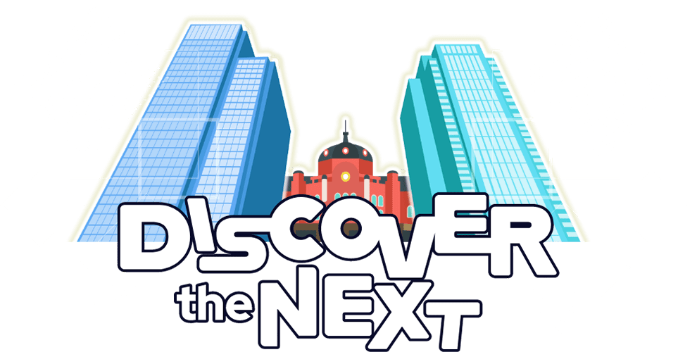 DISCOVER the NEXT ロゴ